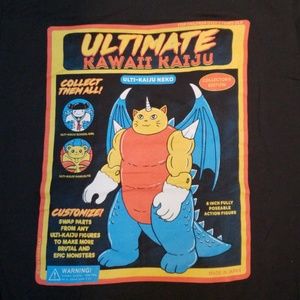 Limited edition kawaii kaiju tshirt